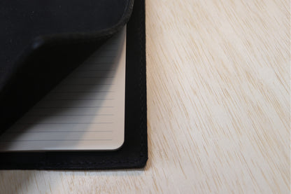 Leather Travel Journal | Dream Journal | Black Suede