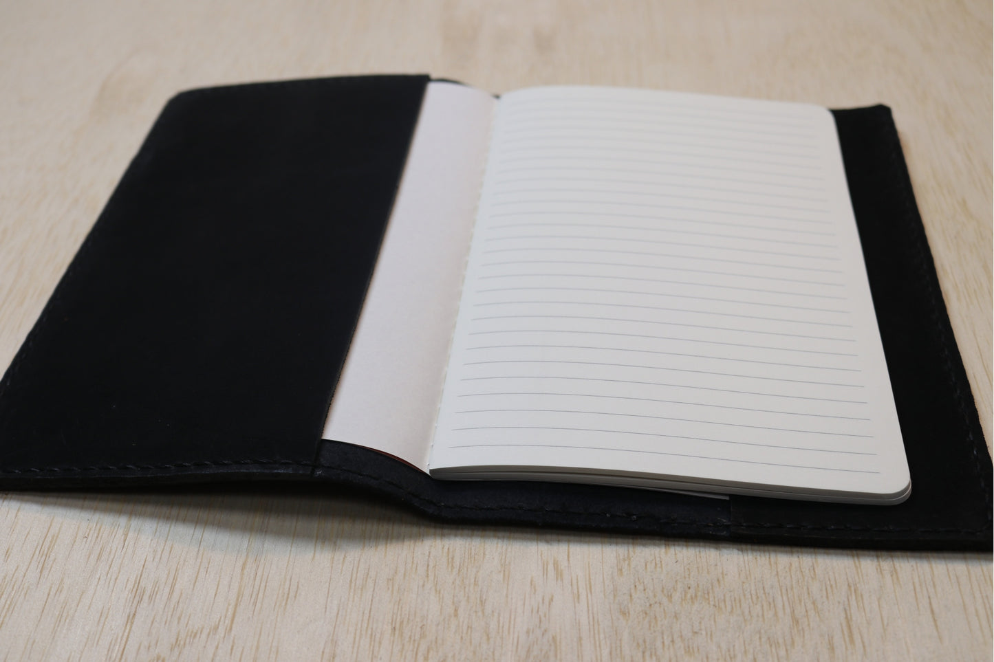 Leather Travel Journal | Dream Journal | Black Suede