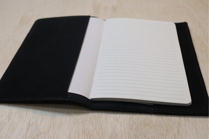 Leather Travel Journal | Dream Journal | Black Suede