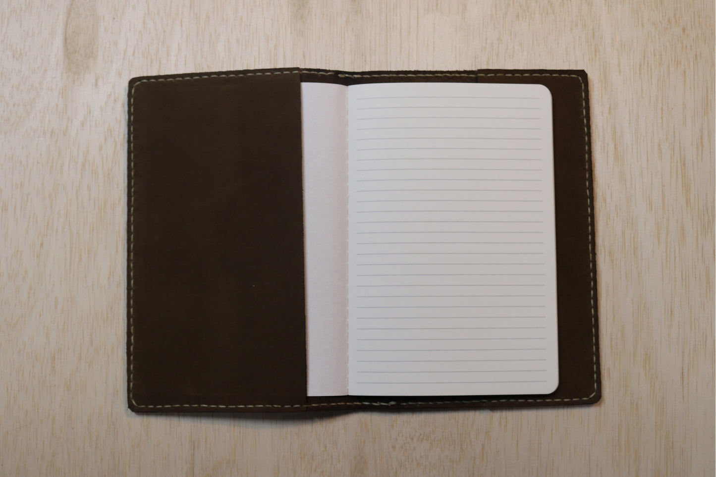 Leather Travel Journal | Dream Journal | Brown Suede