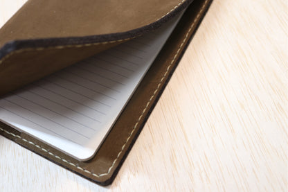Leather Travel Journal | Dream Journal | Brown Suede