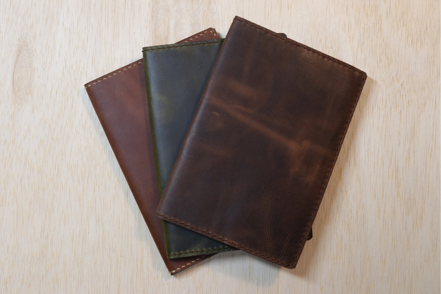 Leather Travel Journal | Dream Journal | Green