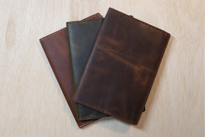 Leather Travel Journal | Dream Journal | Green
